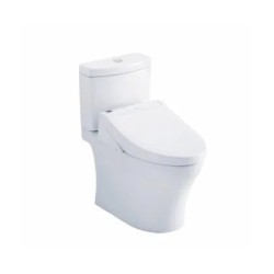 Aquia® IV 1G Washlet®+ C5 Inodoro dos piezas altura universal 1.0 GPF & 0.8 GPF Algodón