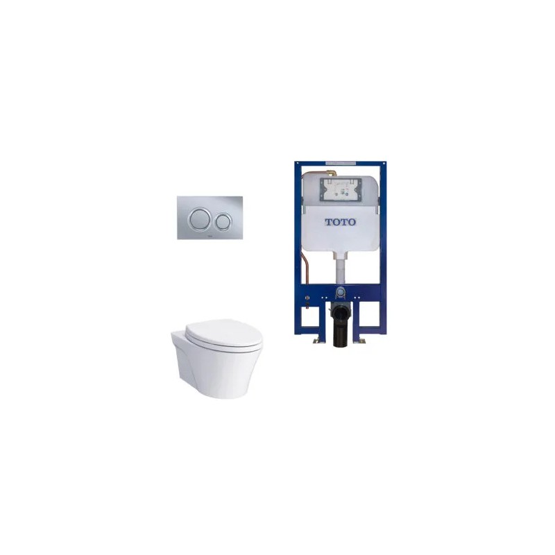 AP Inodoro suspendido 1.28 GPF y 0.9 GPF con tanque empotrado Duofit®