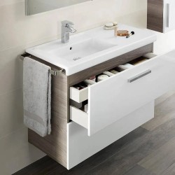 Zen Tina freestanding de hormigón