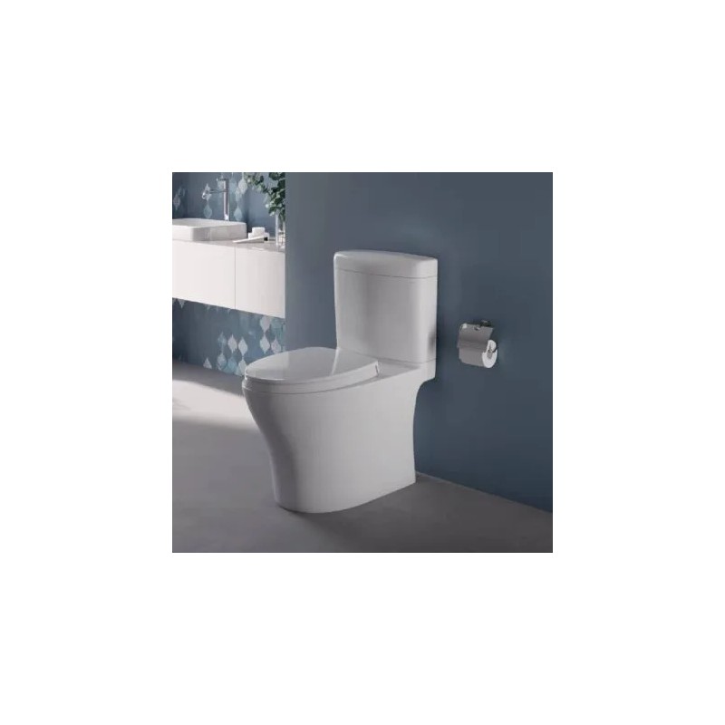 Aquia® IV Inodoro de una pieza conexión 1.0/0.8 GPD Washlet+ Blanco Algodón