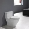Legato™ inodoro de una pieza 1.28 GPF taza alargada conexión Washlet®+