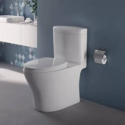 Aquia IV Cube® inodoro dos piezas 1.28 & 0.9 GPF Conexión Washlet+
