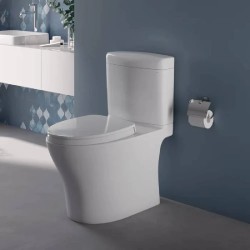 Aquia IV Cube® inodoro dos piezas 1.28 & 0.9 GPF Conexión Washlet+