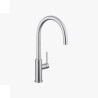 Mono 12 Grifo de cocina con caño giratorio Inox