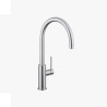 Mono 12 Grifo de cocina con caño giratorio Inox