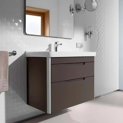 Zen Tina freestanding de hormigón